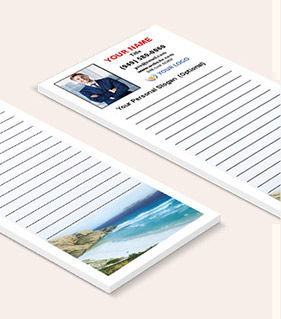 Beach Themed Notepads [3.5 x 8.5 Notepads]