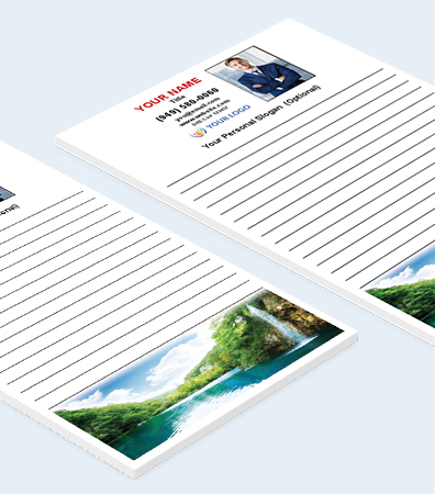 Nature Themed Notepads [5.25 x 8.5 Notepads]