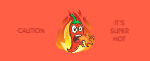 Paper stickers for food advertising