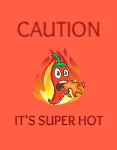 Paper stickers for food advertising
