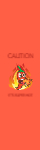 Paper stickers for food advertising