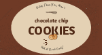Oval stickers for food promotion