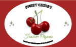 Oval stickers for food promotion