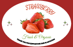 Oval stickers for food promotion