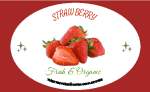 Oval stickers for food promotion