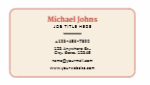 Suede business Cards 6