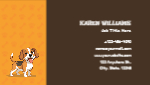 Suede business Cards 15