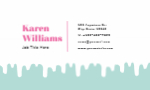 16PT Suede Business Cards 6