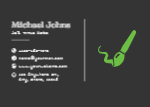 16PT Suede Business Cards 11