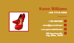Suede Business Cards 4