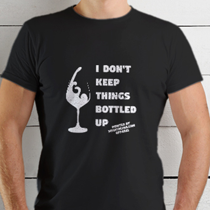 I Don't Keep Things Bottled Up Shirt