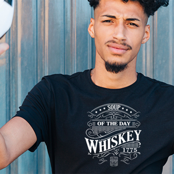 Soup Of The Day Whiskey T-shirt