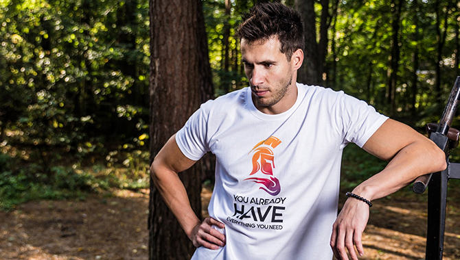 Tshirt Men Full color printing (3D model testing) 1