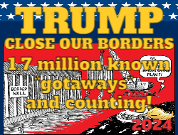 Vote 24x18 Trump Border  2