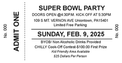 Admit One Quick Ticket