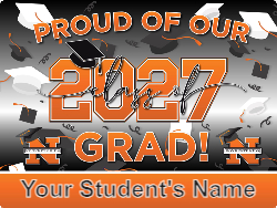 Northampton Grad  Hats (Name Only)