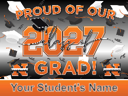 Northampton Grad Hats (Name Only)