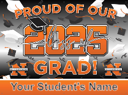 Northampton Grad Hats (Name Only)