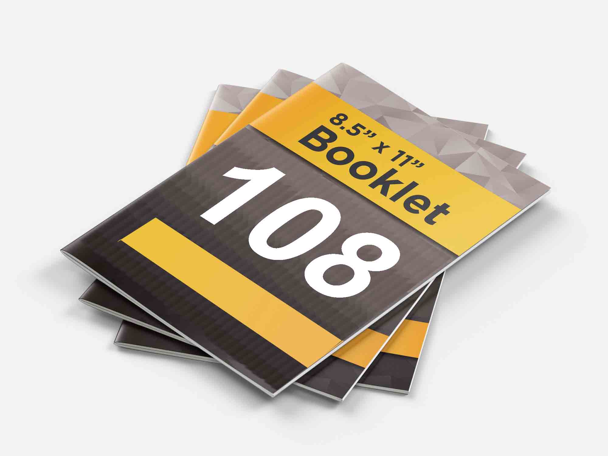 108 Page - Letter - Booklet