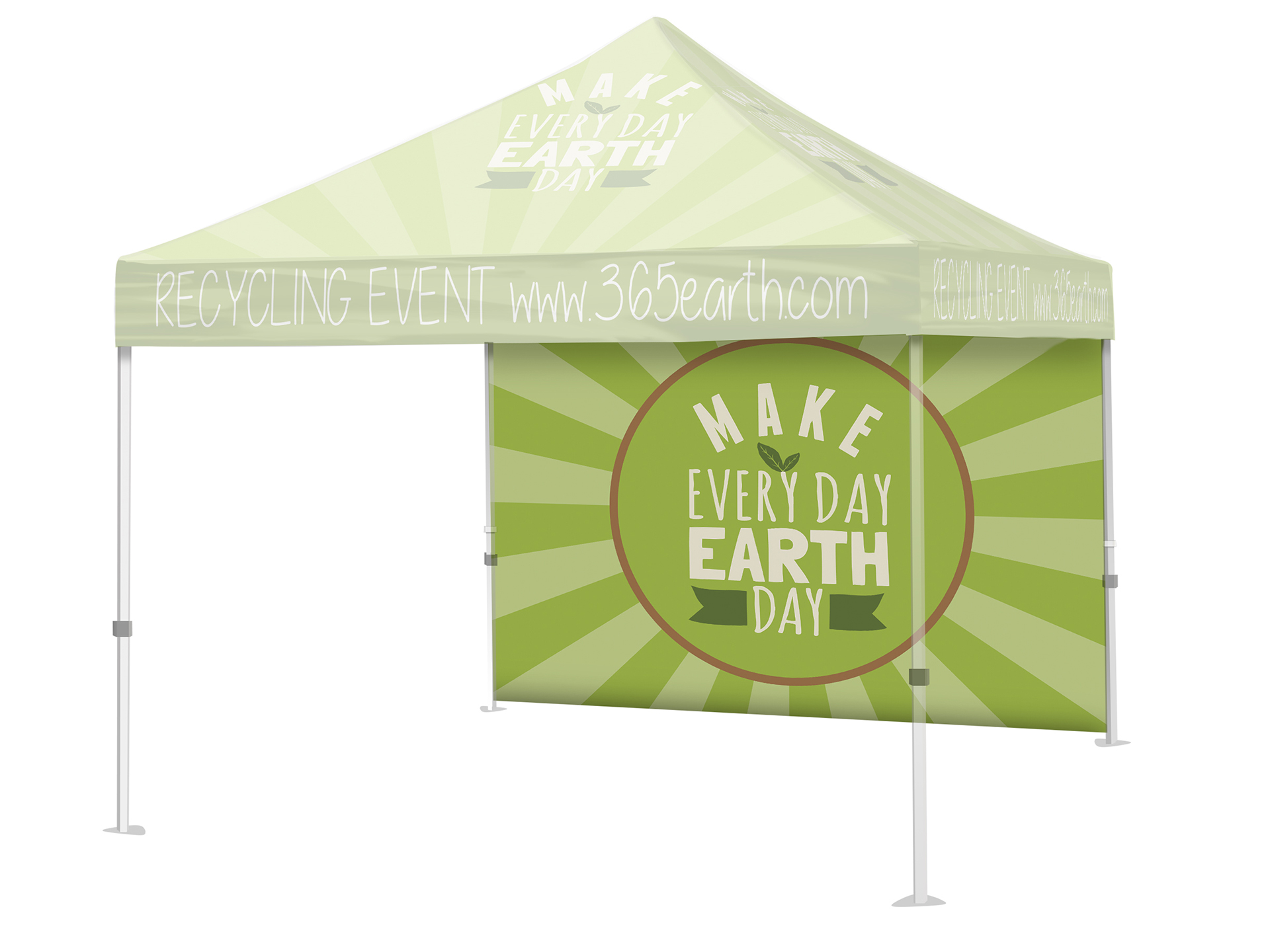 Tent - 10' Popup Tent - Full Color - Wall Add-on