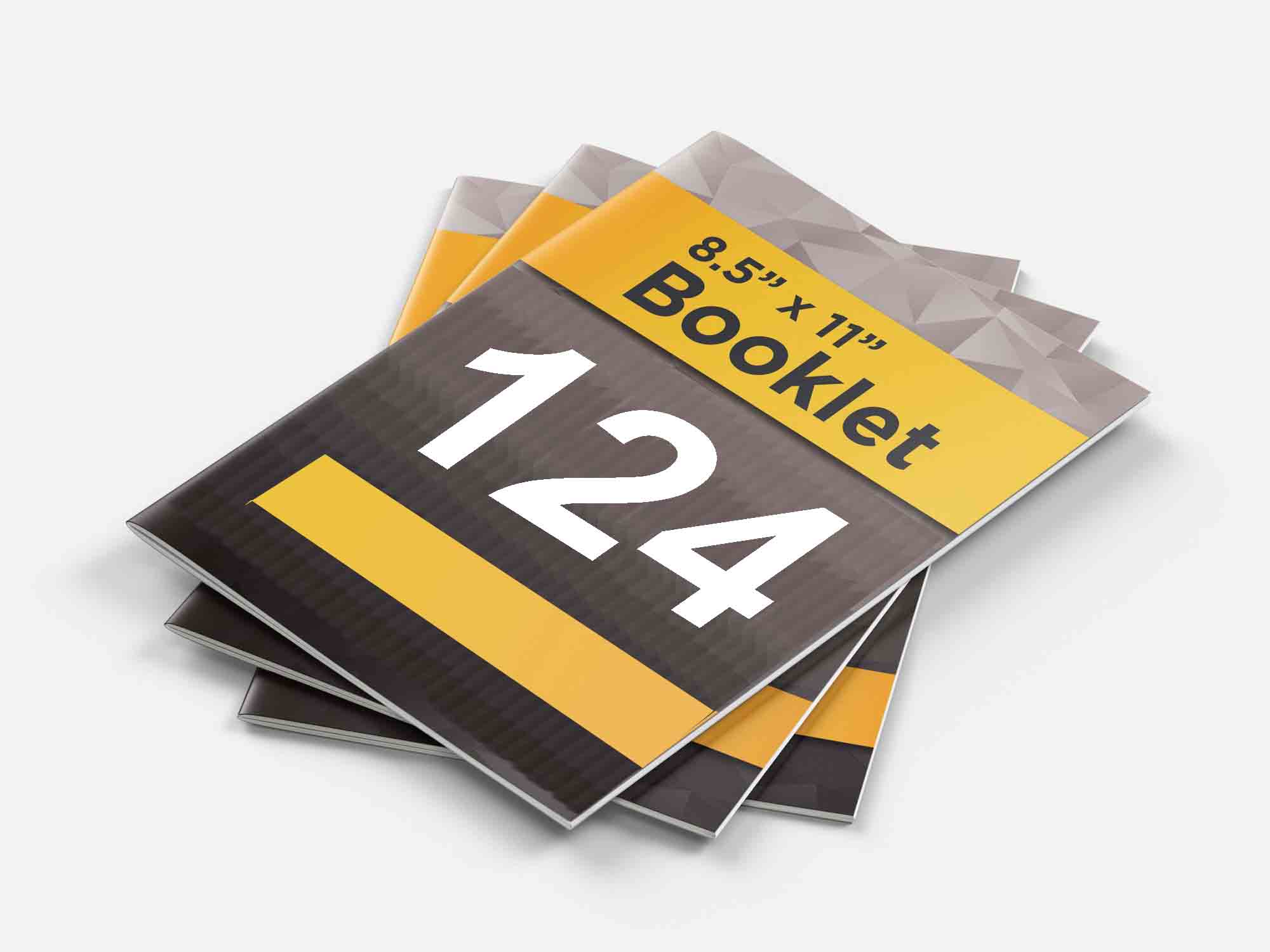 124 Page - Letter - Booklet