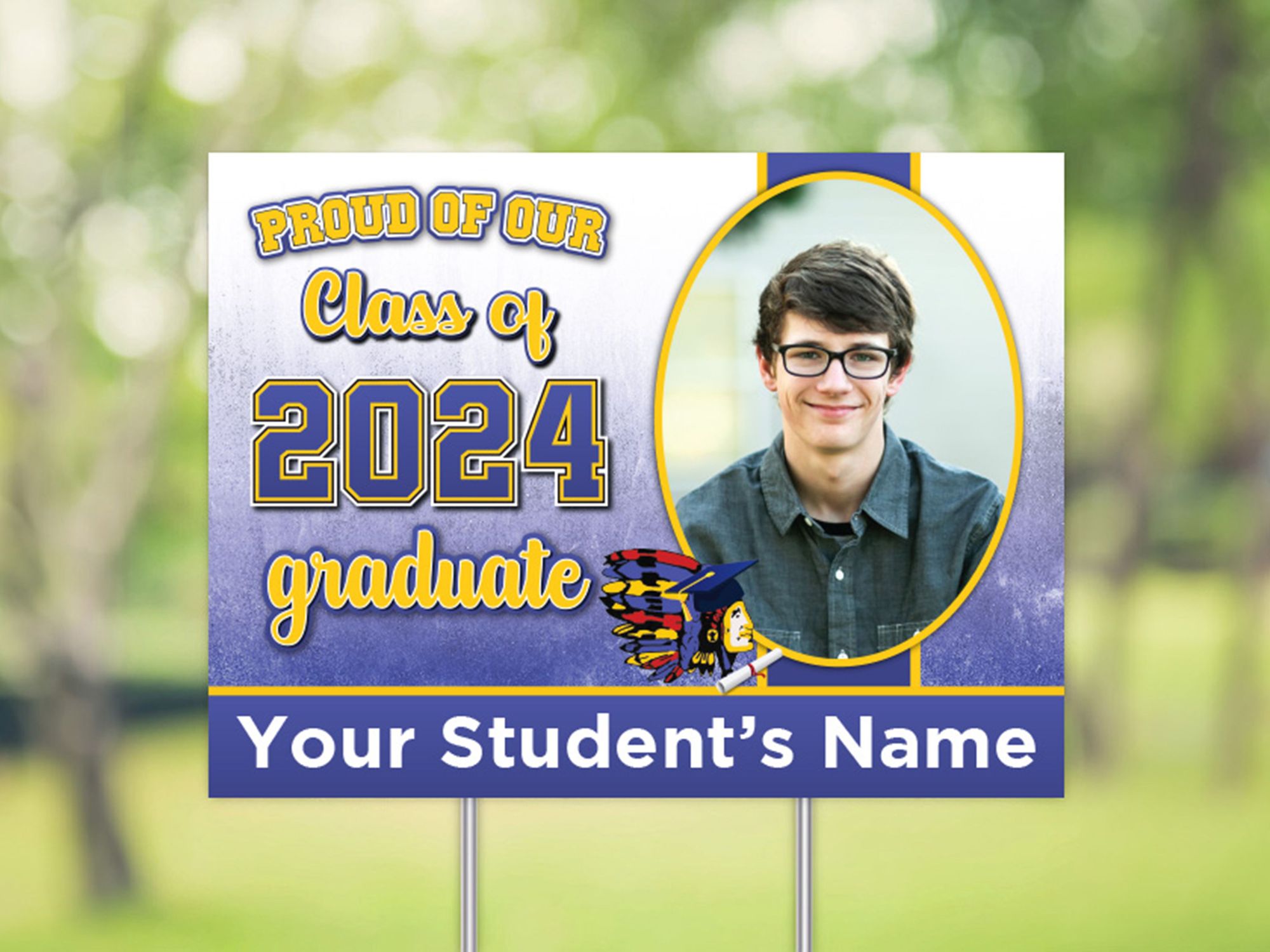 Wilson Area High School Yard Sign - Custom