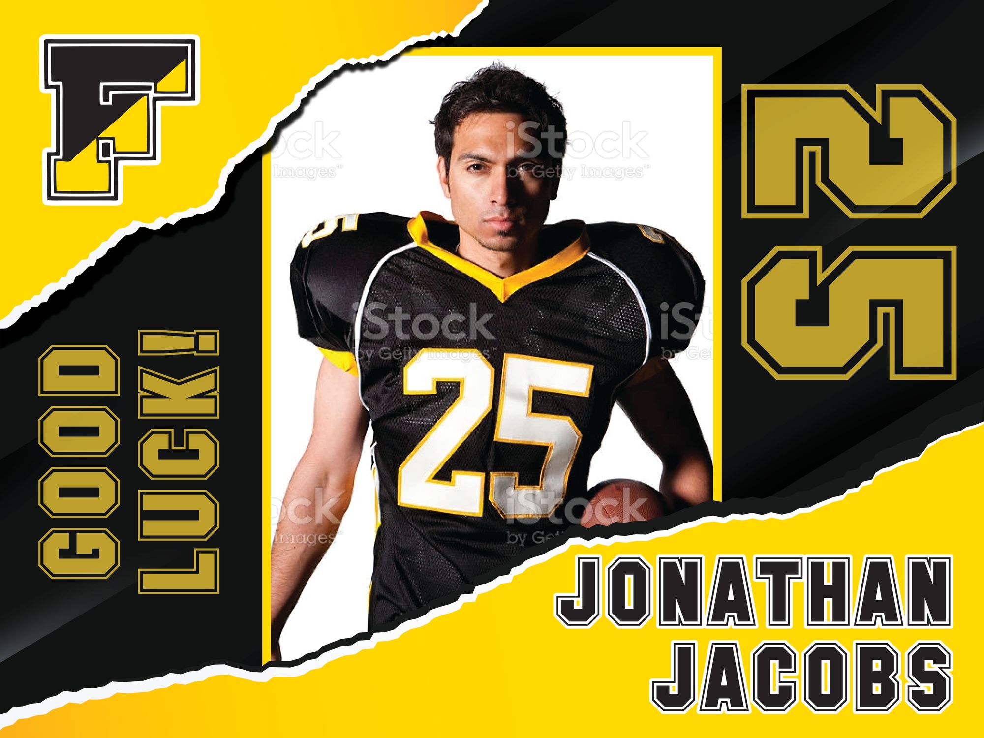 Freedom Sports 4' x 3' Senior Fence Banner