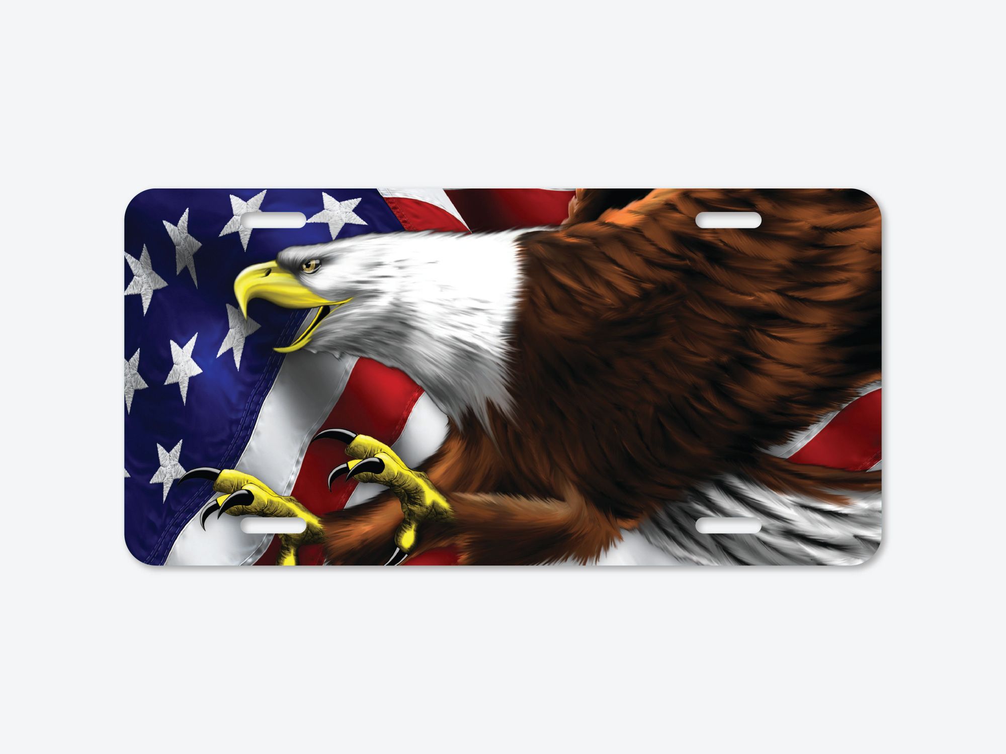 License Plate - Eagle