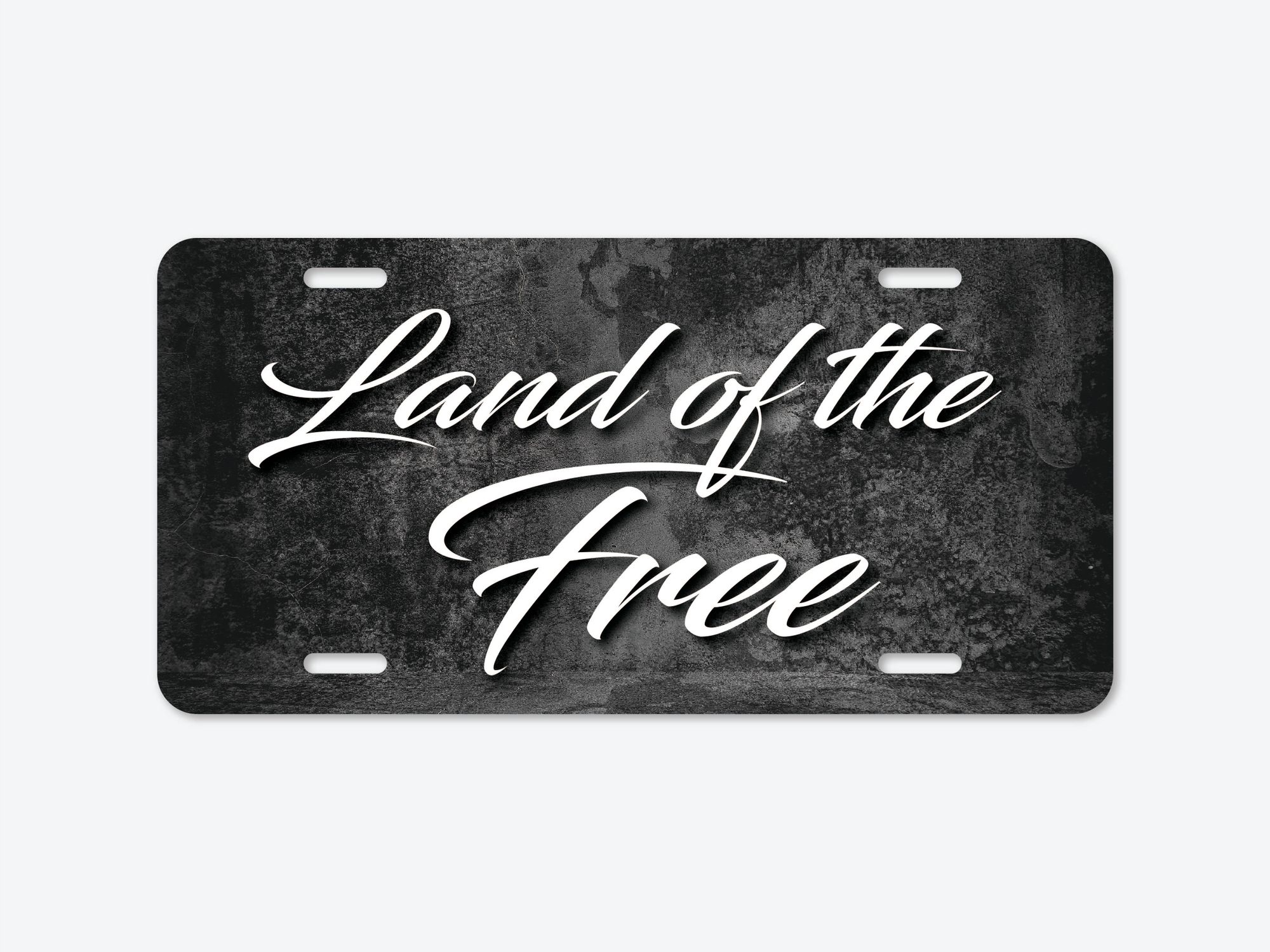 License Plate - Land of the Free