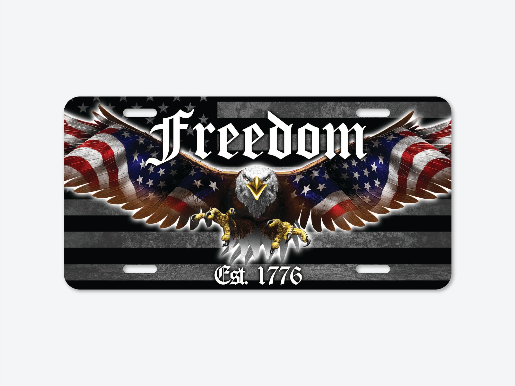 License Plate - Freedom Eagle