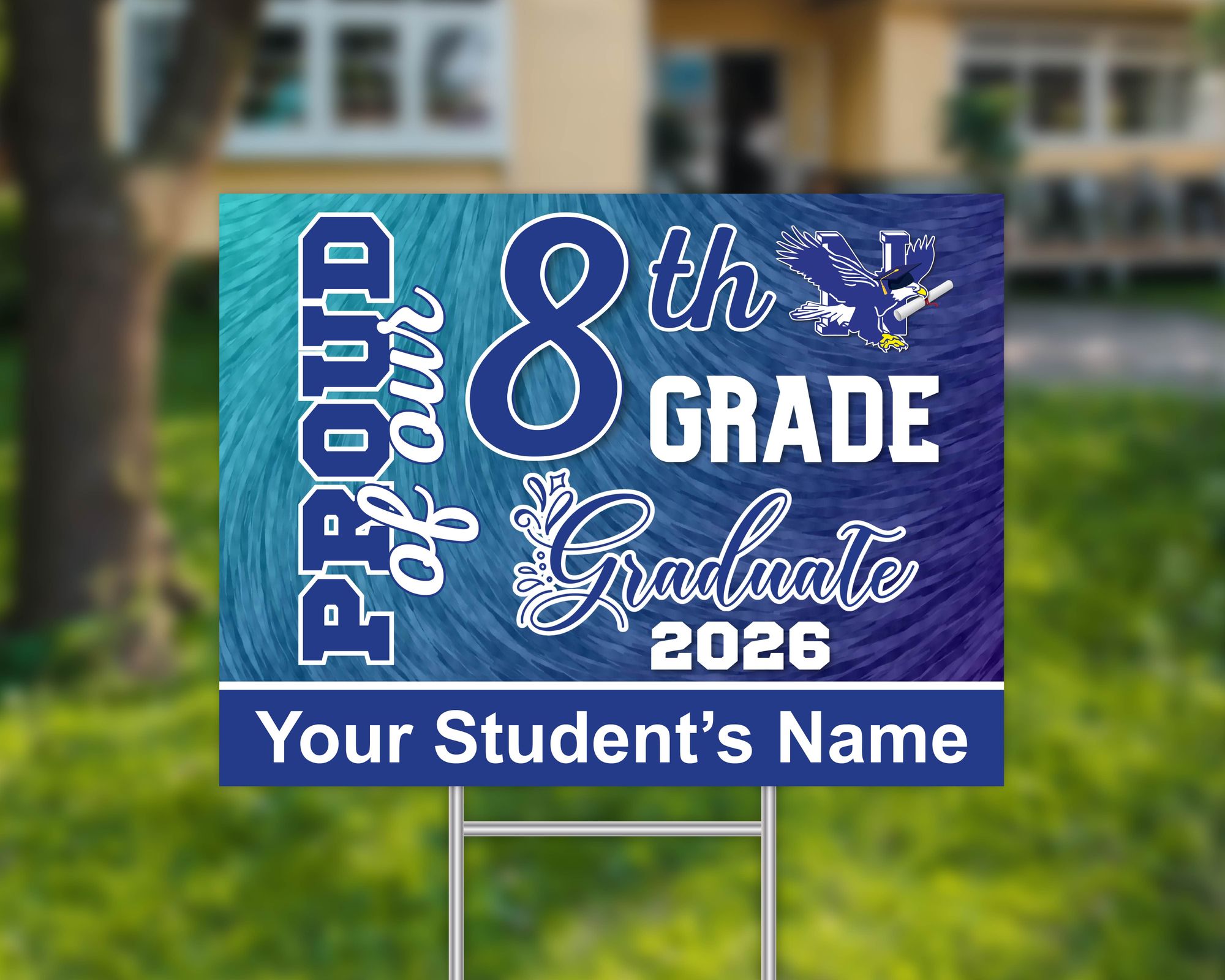 Nazareth 8th Grade Sign 2