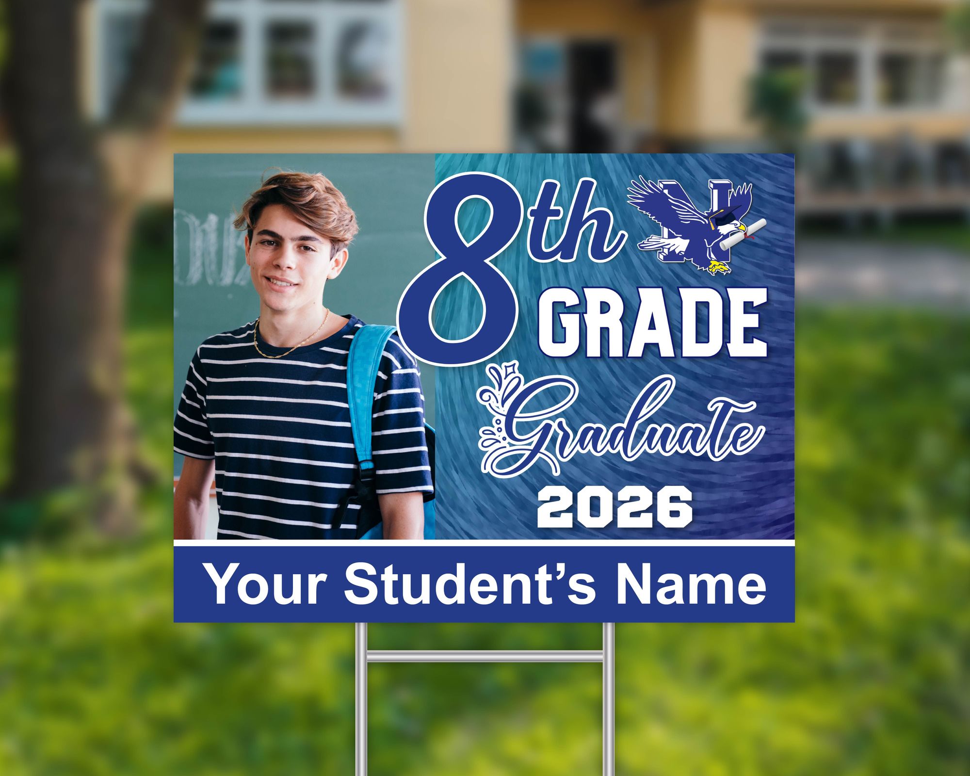 Nazareth 8th Grade Sign 1