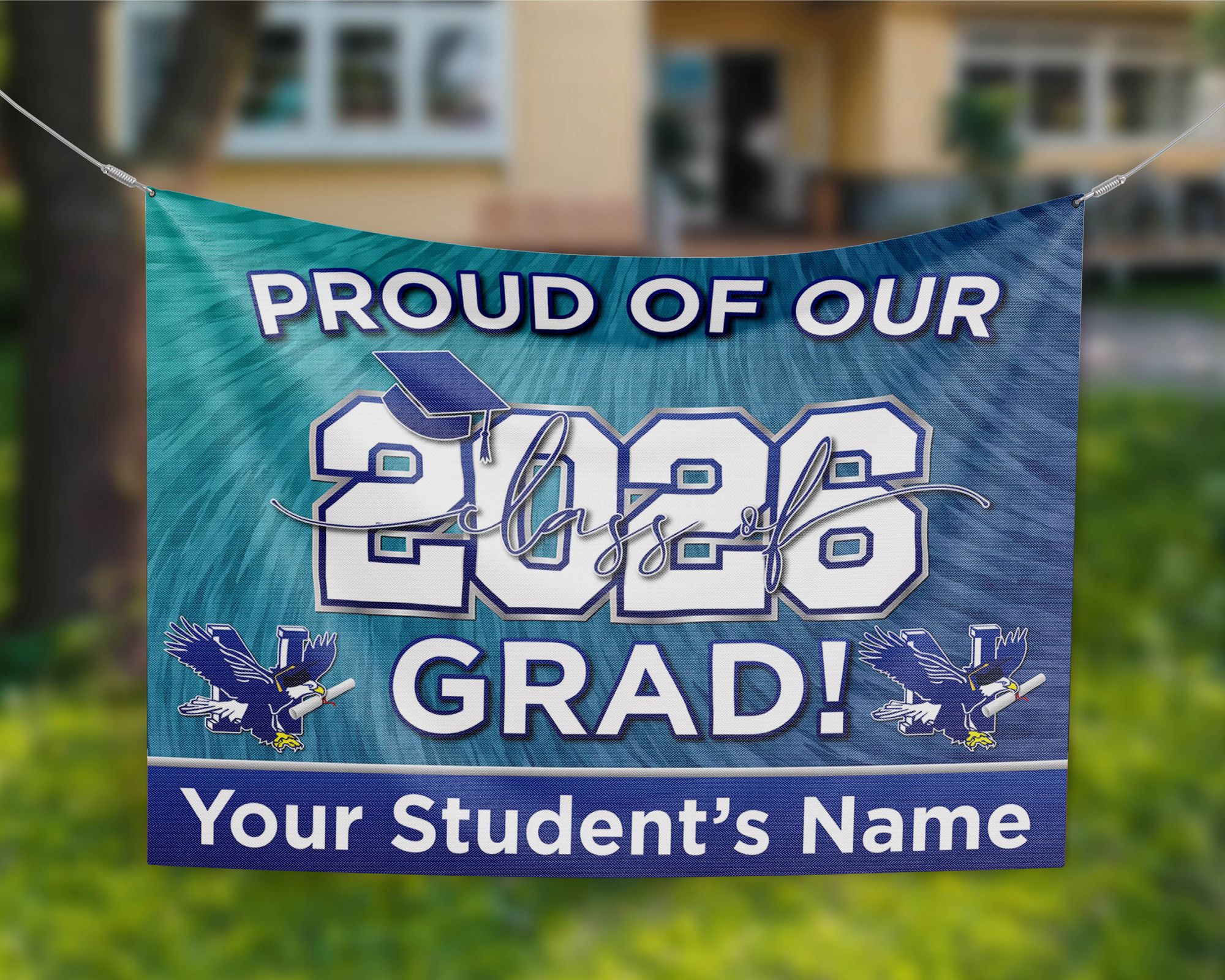 Nazareth 4' x 3' Graduation Banner 3