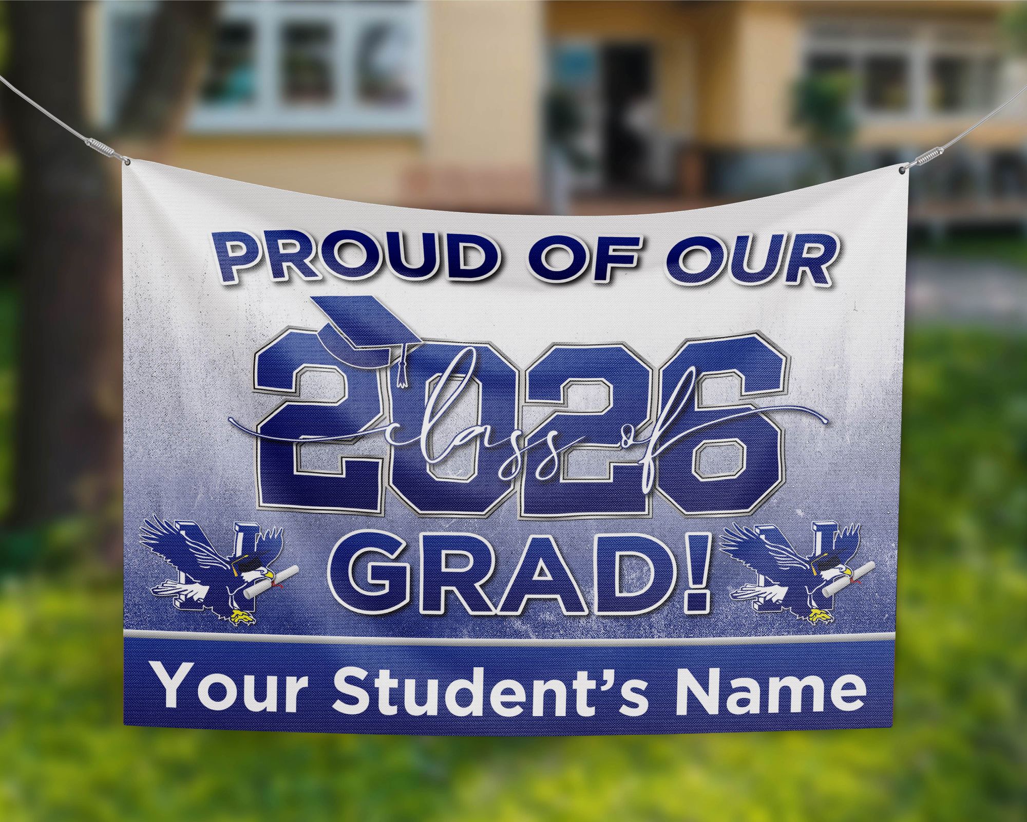 Nazareth 4' x 3' Graduation Banner 9
