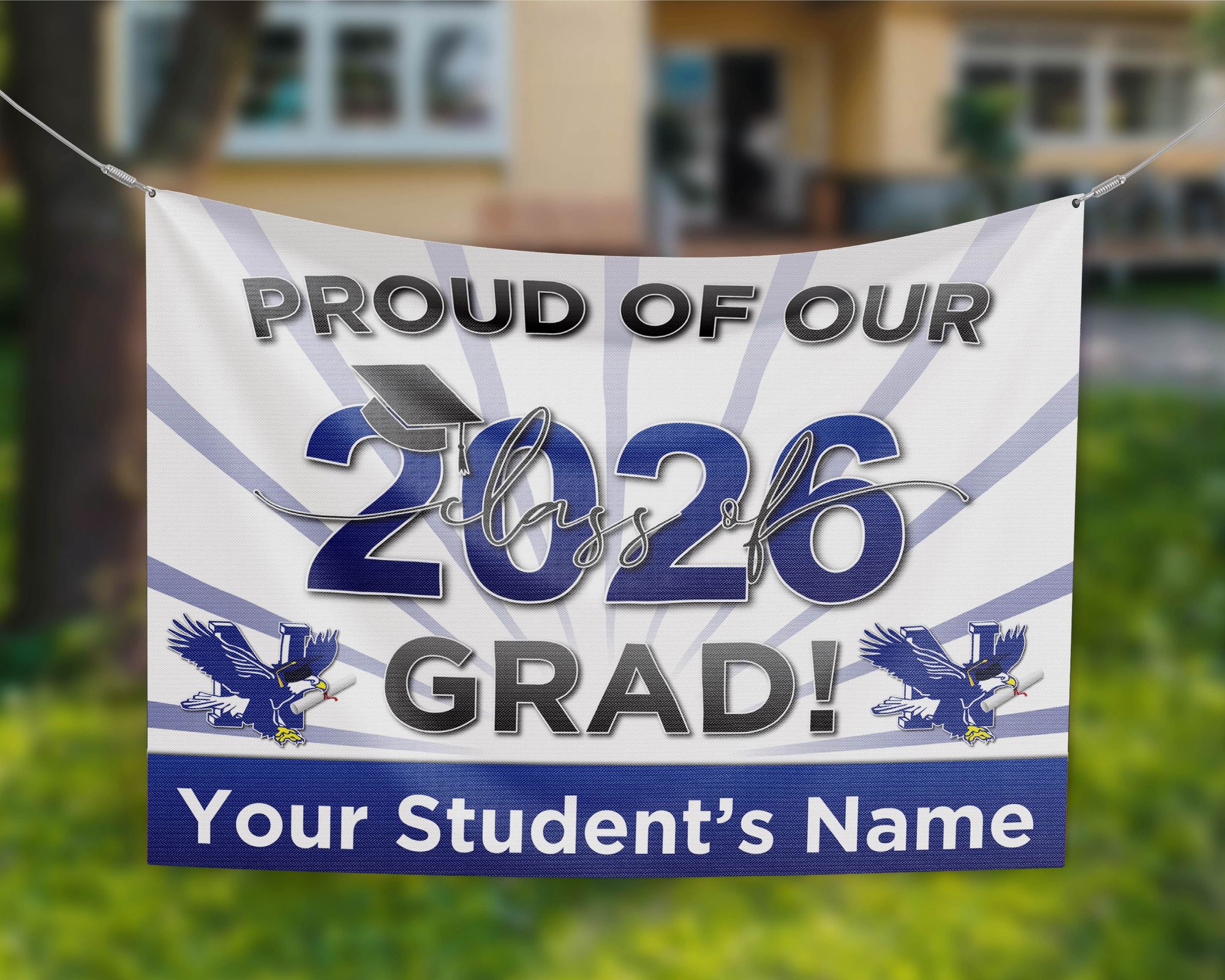 Nazareth 4' x 3' Graduation Banner 4