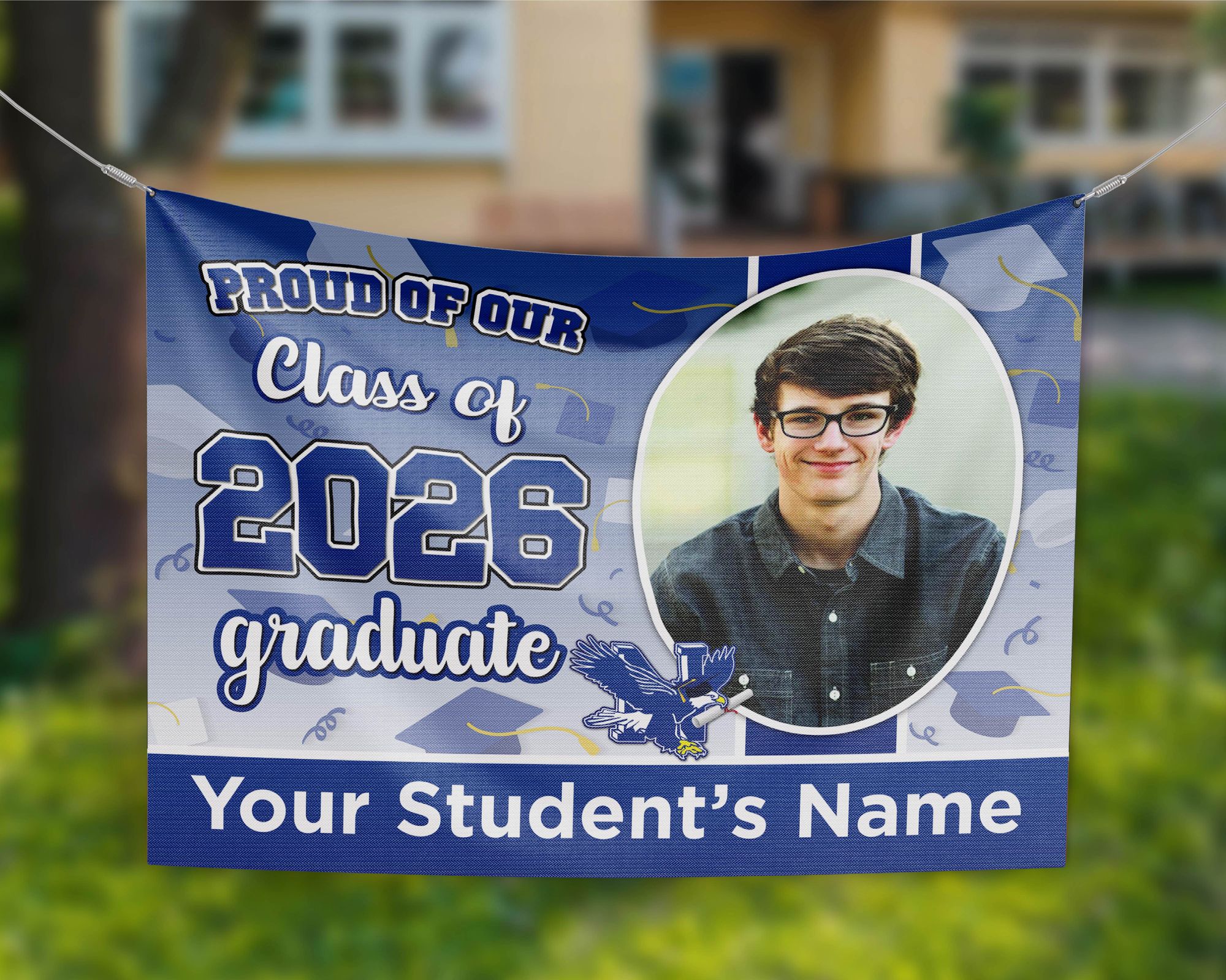 Nazareth 4' x 3' Graduation Banner 8