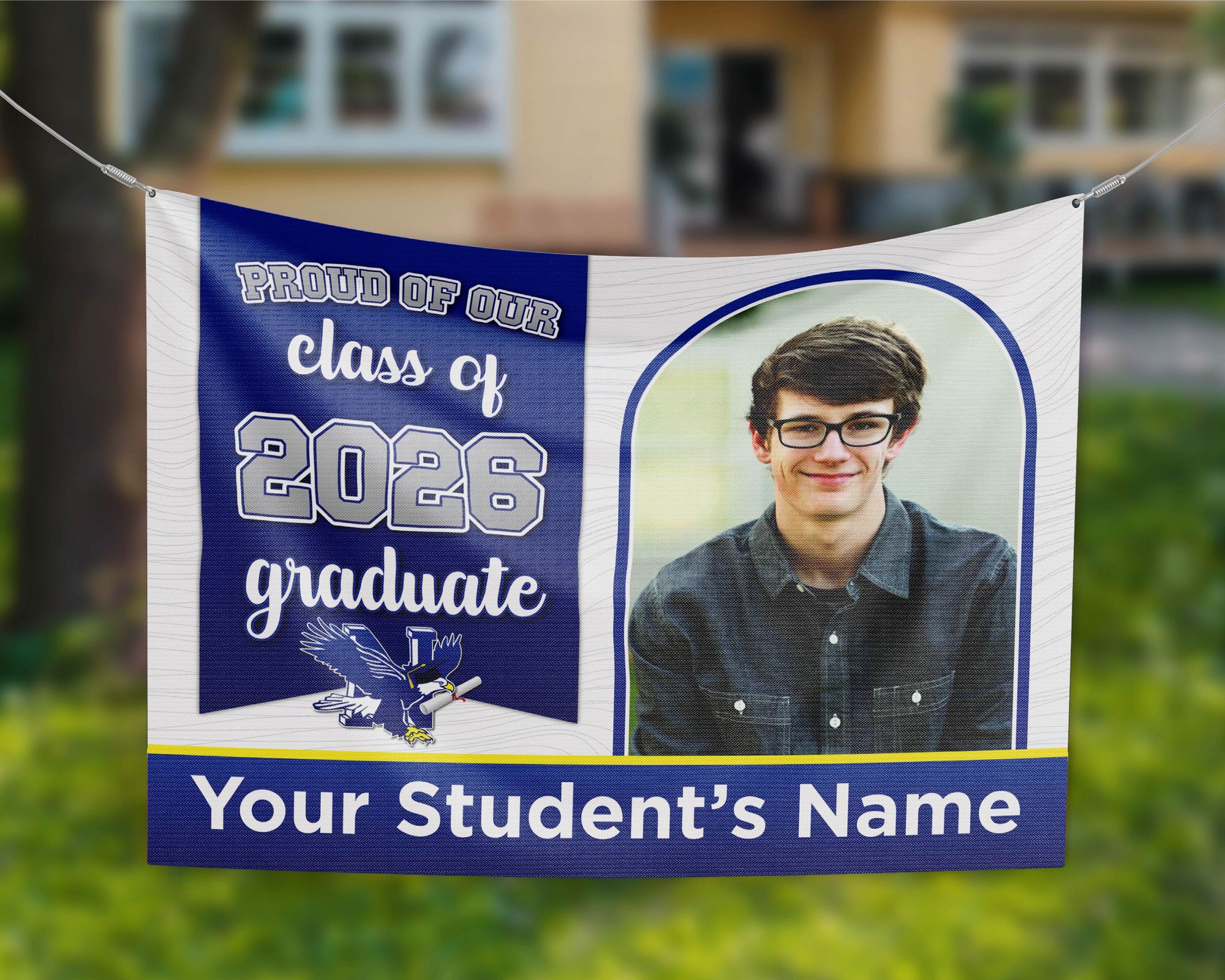 Nazareth 4' x 3' Graduation Banner 10