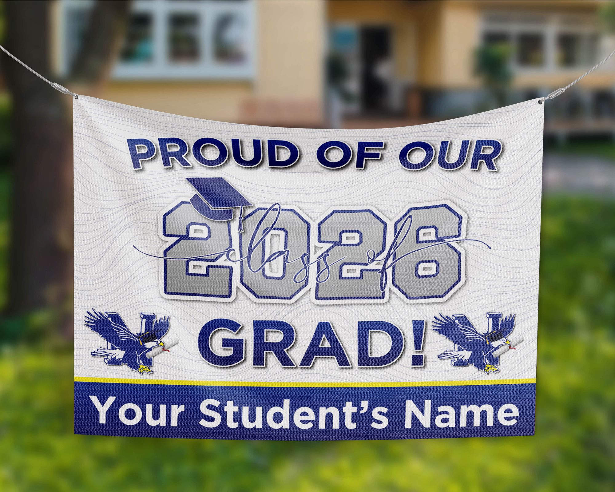 Nazareth 4' x 3' Graduation Banner 6