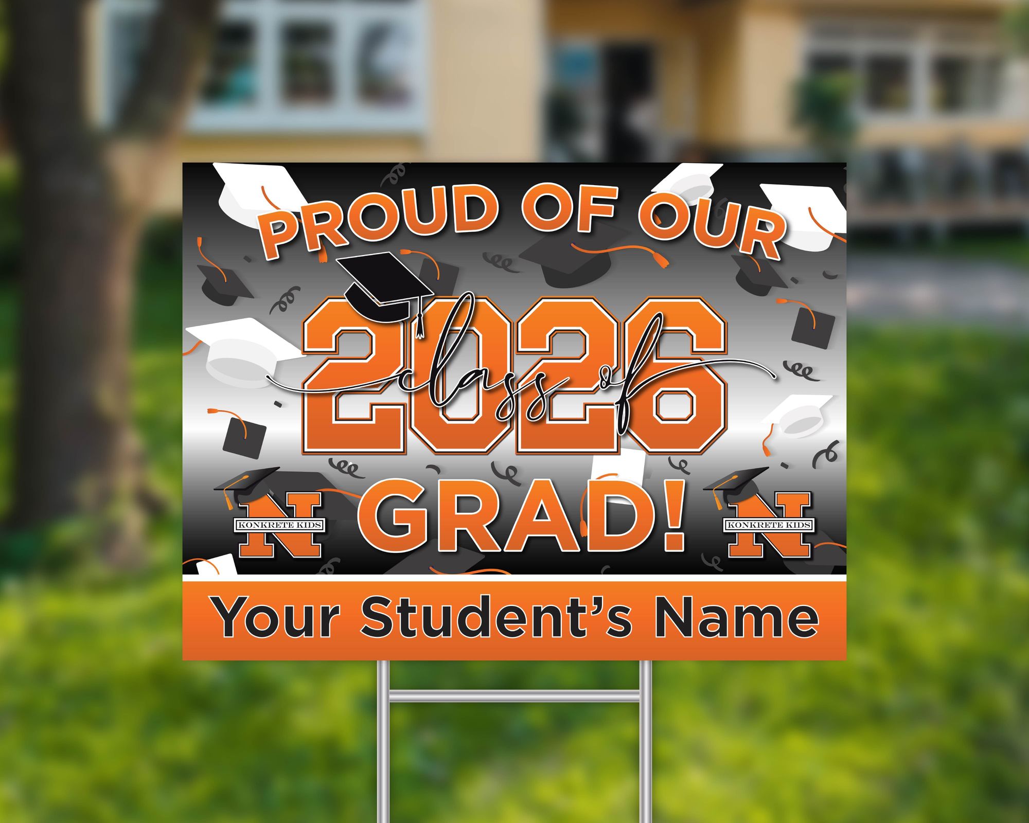 Northampton Yard Sign - Custom 8