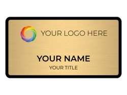 1.5 x 3 - Black/Gold