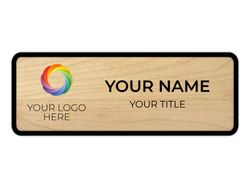 1 x 3 - Black/Wood Grain