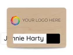 2 x 3 - Logo Only - Wood Grain