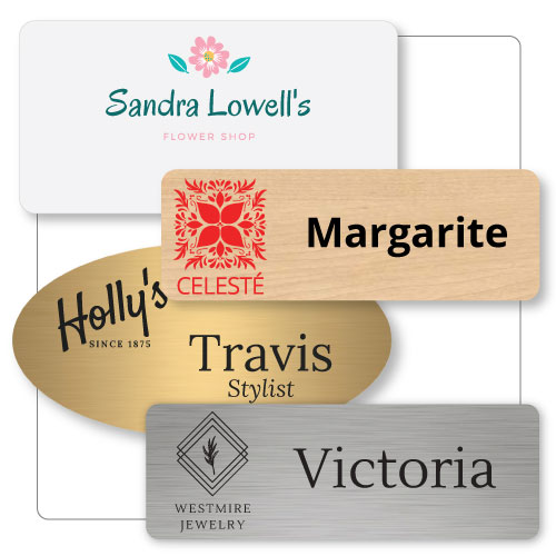 Economy Plastic Name Tags - National Name Badge