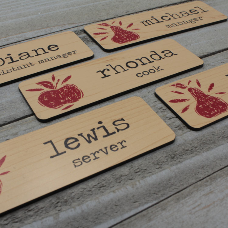 Economy Name Badges