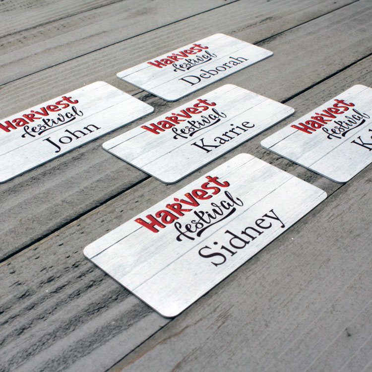 Economy Name Badges