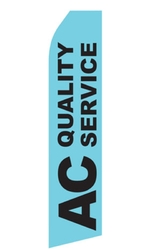 Air Conditioning Service Econo Stock Flag