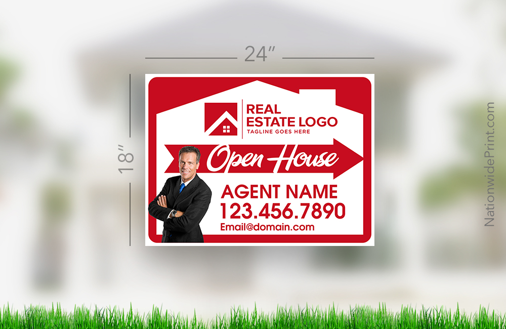 10 Signs - 18x24 with Econo Stands