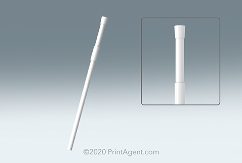 Pennant Pole Top Only 3ft