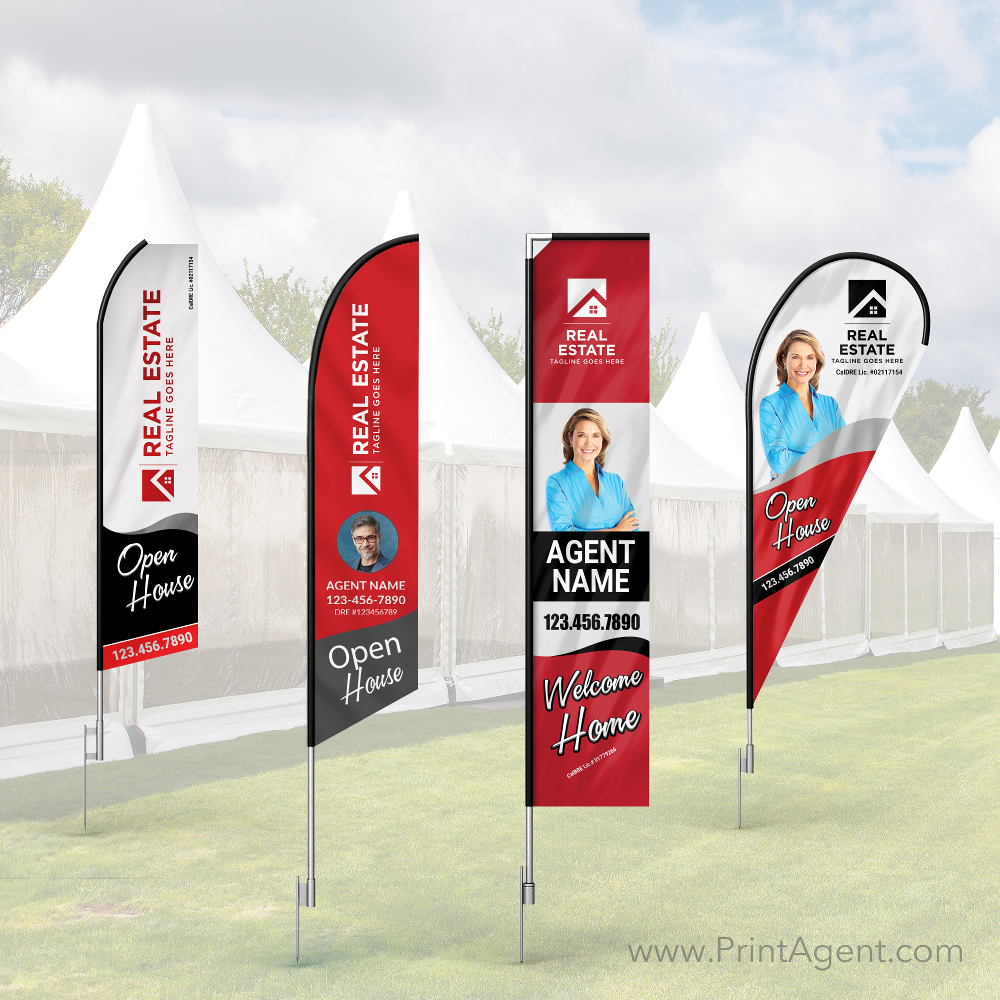 Flag Advertising | Stock