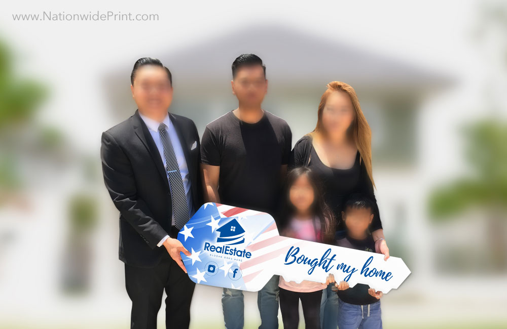 Key Shape Sign - Personalized